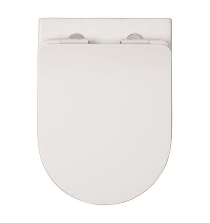 Crosswater Glide II Back to Wall Rimless Pan - Matt White
