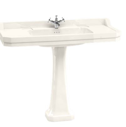 Burlington Edwardian 1210mm 1 Tap Hole Medici Basin Only