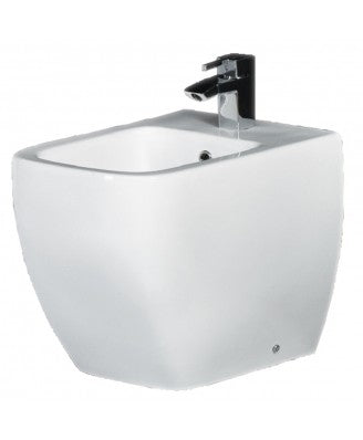 RAK Metropolitan Back To Wall Bide for a Modern Bath Setting