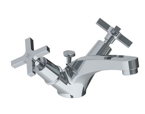 Lefroy Brooks Mackintosh Mono Basin Mixer With Pop-Up Waste - Chrome