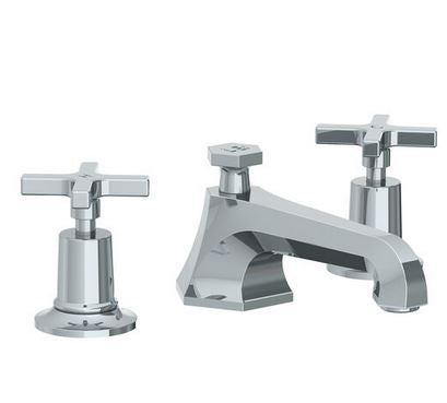 Lefroy Brooks Mackintosh 3 Hole Basin Mixer With Pop Up Waste - Polished Brass