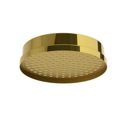 Lefroy Brooks Mackintosh 8" Shower Rose - Antique Gold