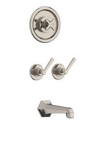 Lefroy Brooks Mackintosh Archipelago Thermostatic Bath Shower Mixer - Antique Gold