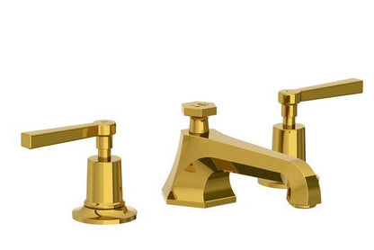 Lefroy Brooks Mackintosh Lever 3 Hole Basin Mixer With Pop Up Waste (choose finish)