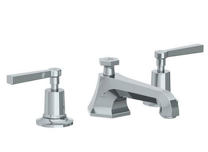 Lefroy Brooks Mackintosh Lever 3 Hole Basin Mixer With Pop Up Waste (choose finish)