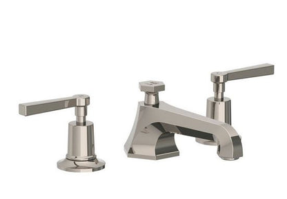 Lefroy Brooks Mackintosh Lever 3 Hole Basin Mixer With Pop Up Waste (choose finish)