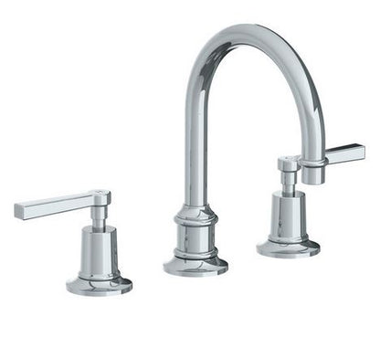 Lefroy Brooks Mackintosh Lever Tubular 3 Hole Basin Mixer With Click Clack Waste (choose finish)