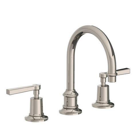Lefroy Brooks Mackintosh Lever Tubular 3 Hole Basin Mixer With Click Clack Waste (choose finish)
