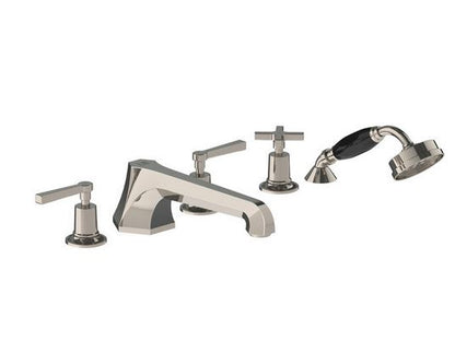 Lefroy Brooks Mackintosh Lever 5 Hole Bath Set with Diverter & Handshower - (choose finish)