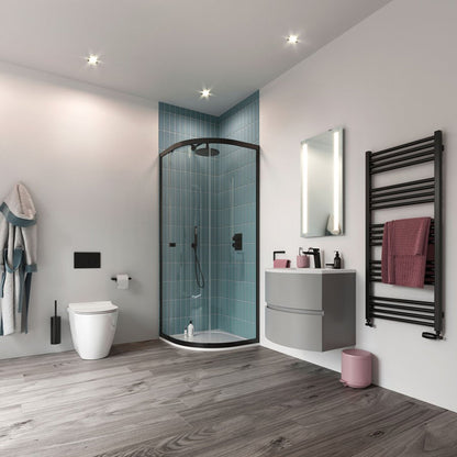 Crosswater Svelte 600 Unit & Cast Mineral Marble Basin