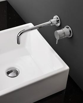 Crosswater MPRO Wall Mounted Basin Mixer Chrome