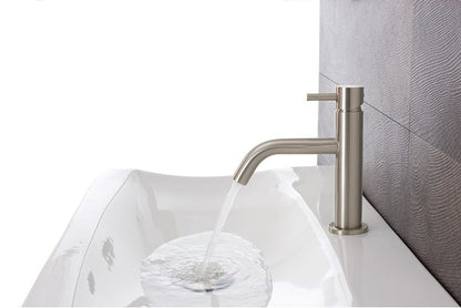 Crosswater MPRO Monobloc Basin Mixer Brushed Stainless Steel
