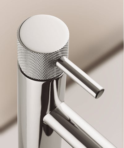 Crosswater MPRO Knurled Mono Basin Mixer Chrome