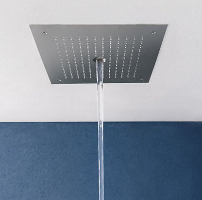 Crosswater MPRO Stream Shower Head Brushed Brass