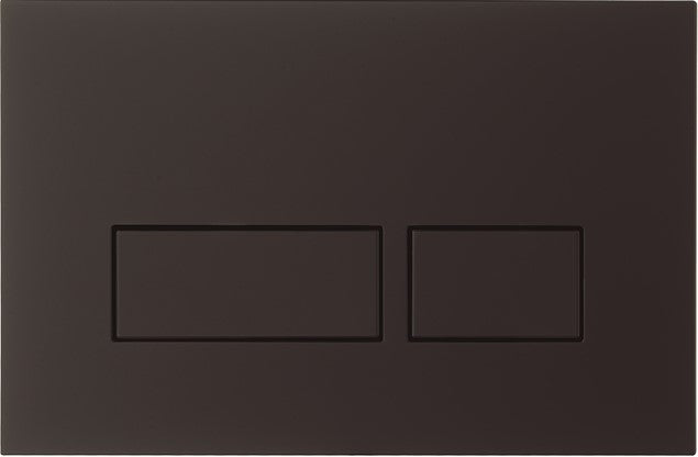 Bali Black Dual Flush Plate