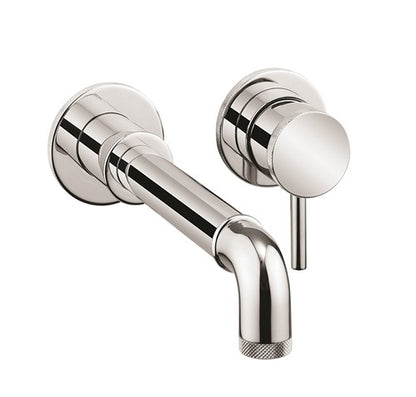 Crosswater MPRO Industrial Wall Mounted Basin Mixer Chrome