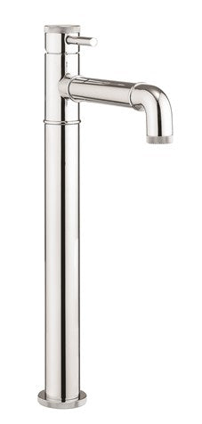 Crosswater MPRO Industrial Tall Monobloc Basin Mixer Chrome