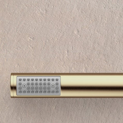 Crosswater MPRO Wall Outlet: Hose, Handset, Bracket, Brass