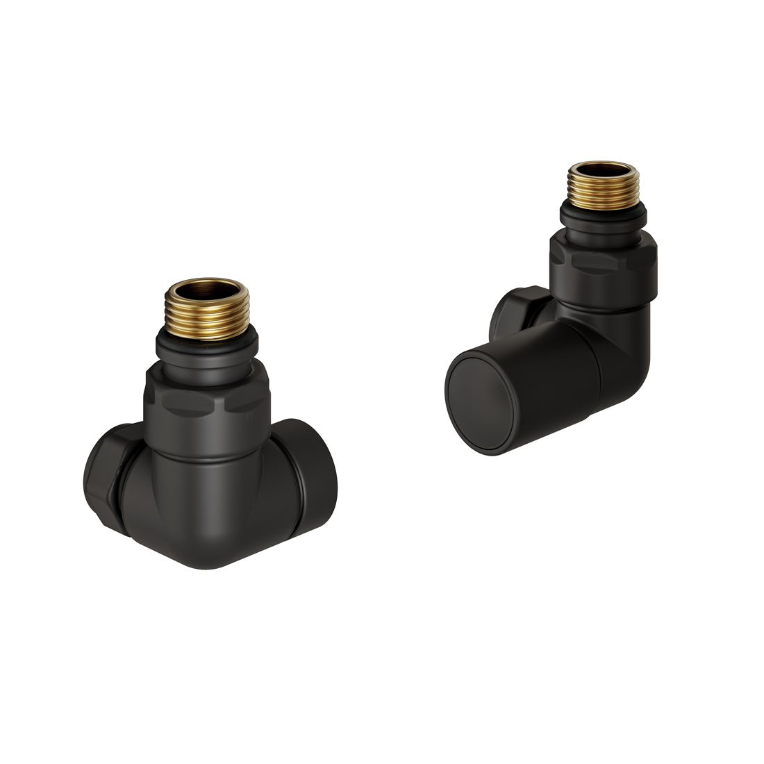 Vado MUSE Heated Towel Rail Corner Valve Pack