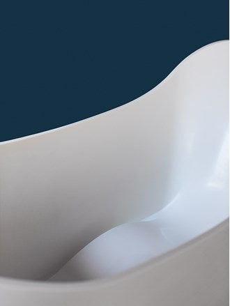 Clearwater Nebbia 1600 x 800mm Natural Stone Bath Satin