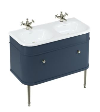 Chalfont 1000mm Single Drawer Unit Only - Blue