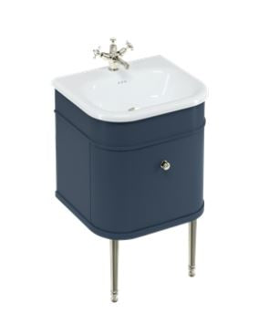 Chalfont 550mm Single Drawer Unit Only - Blue