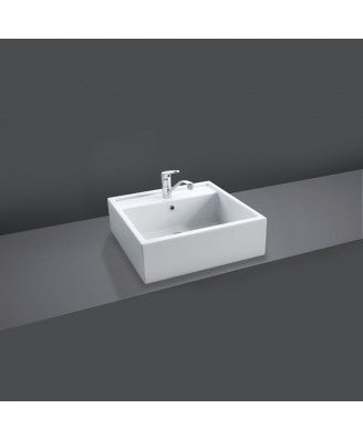 RAK Nova 46cm Sit On Wash Basin No Tap-Hole