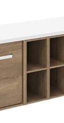 Crosswater Infinity 200mm Windsor Oak Base Unit Only