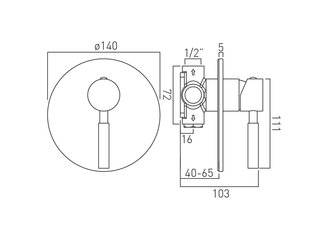 VADO Origins Manual Valve