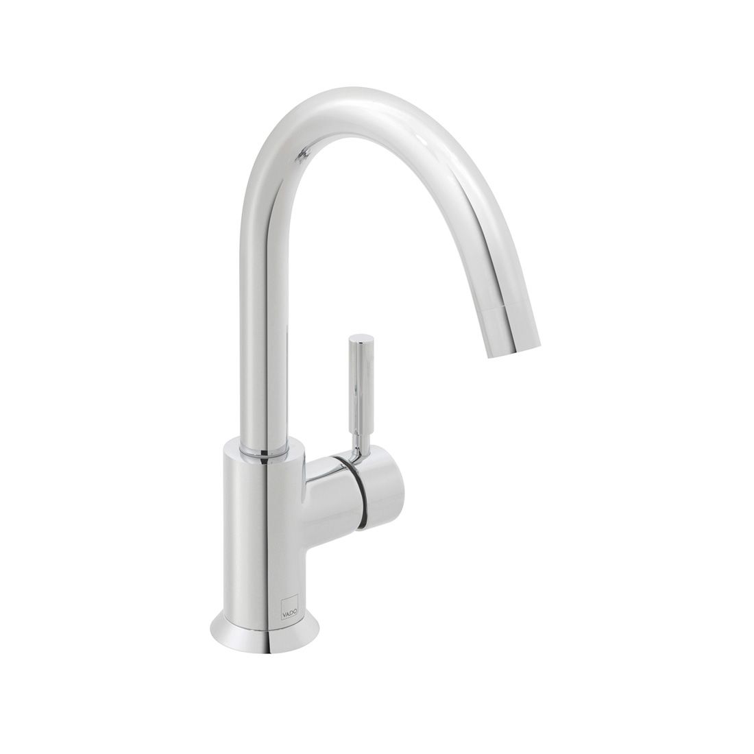 VADO Origins Mono Sink Mixer with Swivel Spout - Chrome