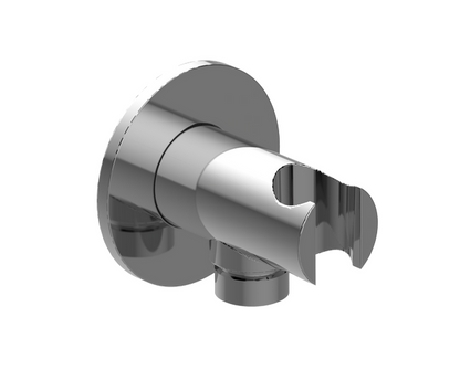 Graff Single Wall Outlet for Bathroom in Chrome Finish