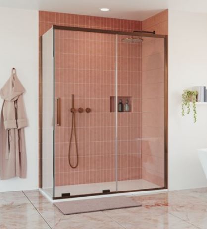 Crosswater Optix 10 Sliding Door Side Panel 900mm