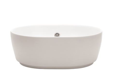 Crosswater Pearl Matt White 450 x 350 Countertop Basin