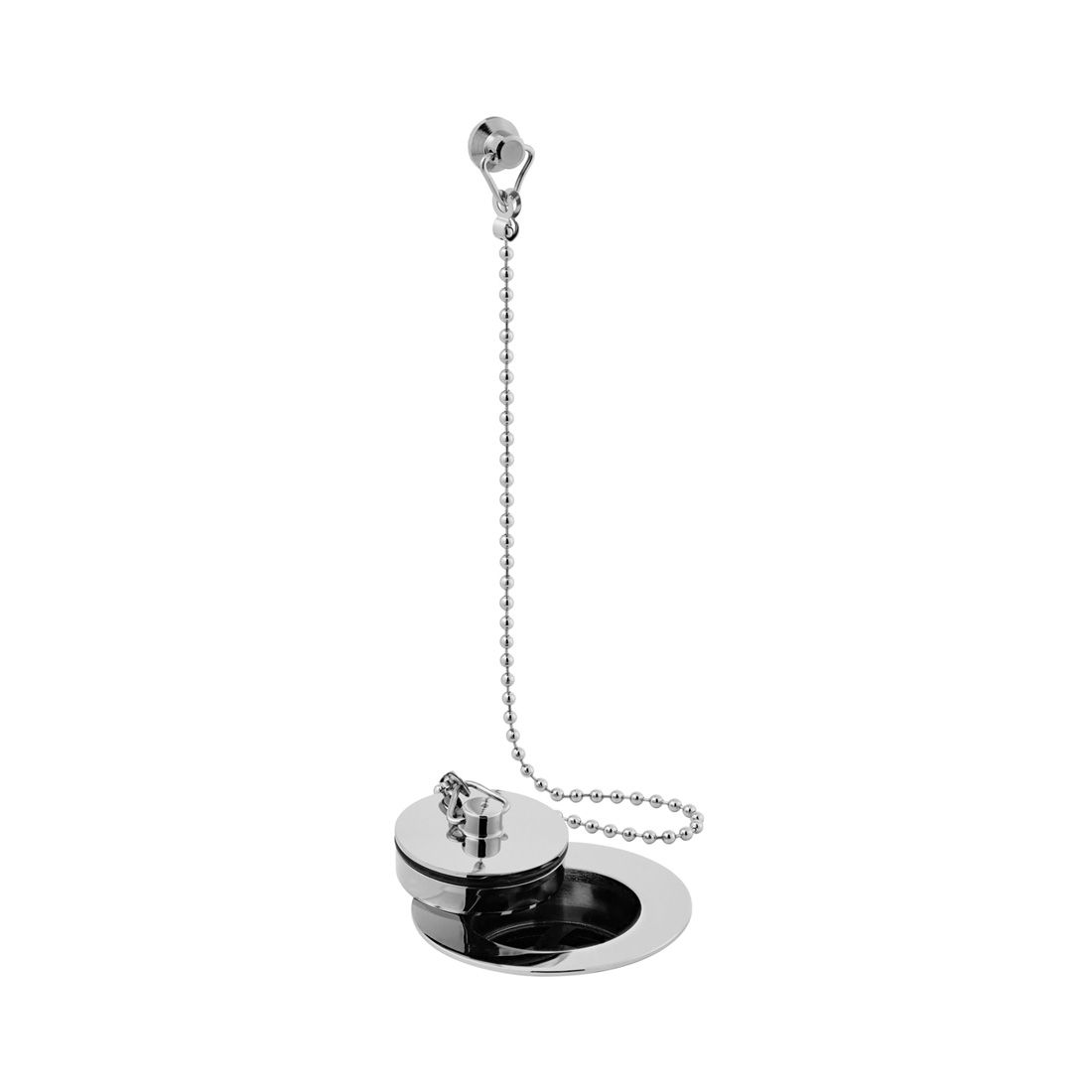 VADO Wastes and Fittings Basin waste, metal plug and chain