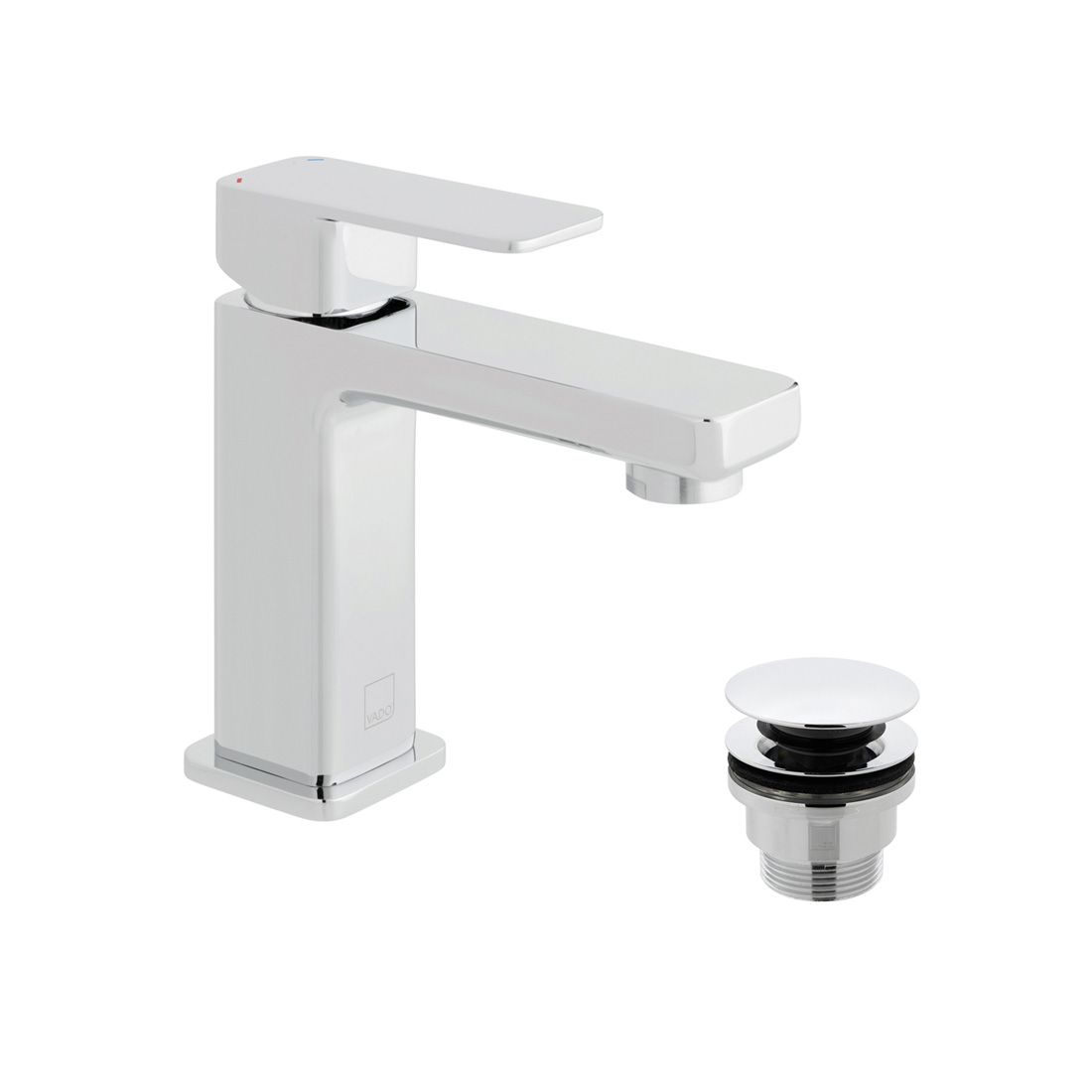 VADO Phase Cloakroom Mixer Tap - Chrome Finish