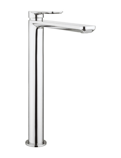 Crosswater Pier Basin Tall Monobloc Basin Mixer - Chrome