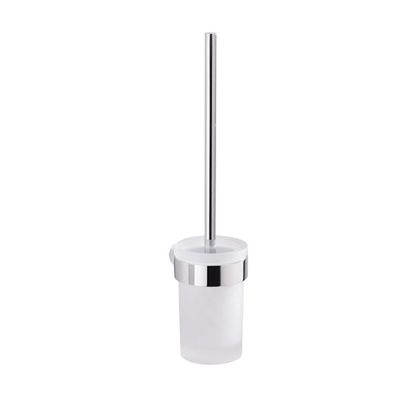 Bathroom Origins Pirenei Chrome Toilet Brush WC Set
