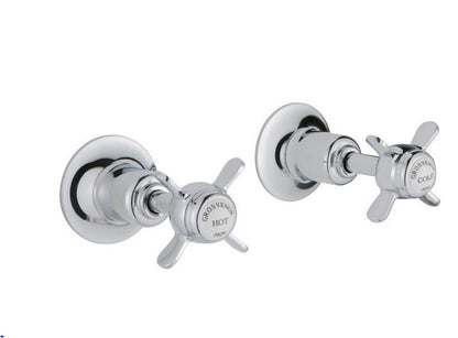 Just Taps Grosvenor Pinch Wall Valves 1/2