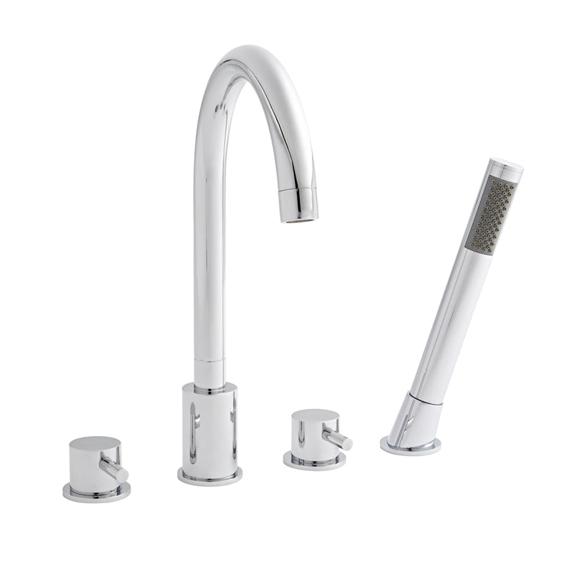 SW6 Plan 4 Hole Bath Shower Mixer