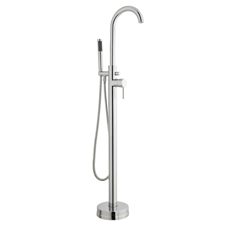 SW6 Plan Freestanding Bath Shower Mixer - Chrome Finish