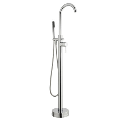 SW6 Plan Freestanding Bath Shower Mixer - Chrome Finish