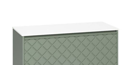 Crosswater Infinity Polar White Worktop 1010mm