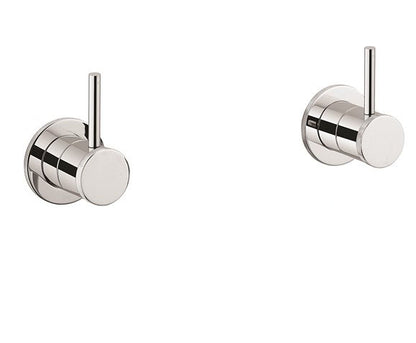 Crosswater MPRO Industrial Wall Mounted Stop Valves Chrome