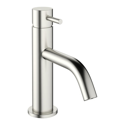 Crosswater MPRO Monobloc Basin Mixer Brushed Stainless Steel