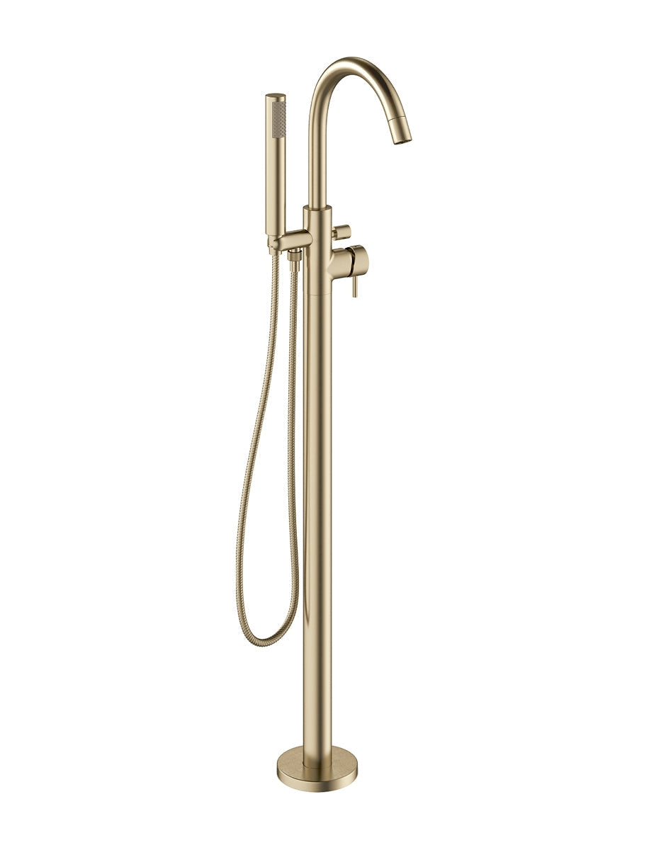 Crosswater MPRO Bath Shower Mixer w/ Handset Brushed Brass