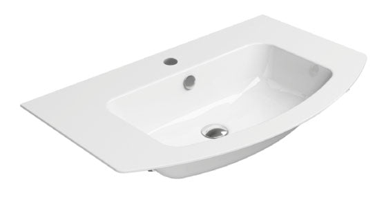 GSI Pura Design 820 x 490mm Curved Washbasin