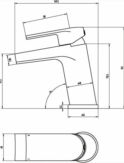 Mono Basin Mixer Inc Pop Up Waste