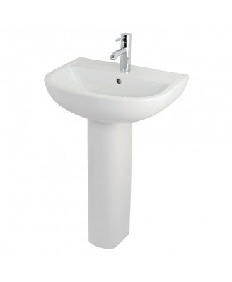 RAK Compact 550mm Basin 2 Tap-Hole