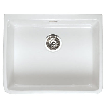 RAK Ceramics Gourmet Sink 2 1.0 Bowl White Ceramic Belfast Kitchen Sink