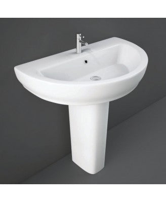 RAK Moon 800mm Basin 1 Tap-Hole